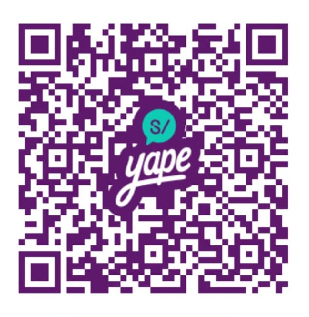 QR de pago Yape o Plin